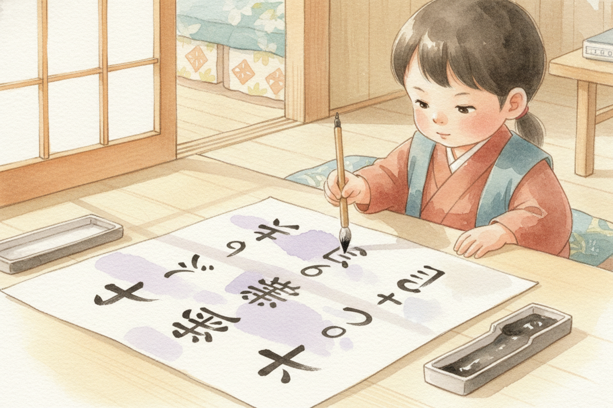 ++Japanese++ borrowed ++Chinese++ characters and added their own twist — **two simpler phonetic systems** for grammar an
