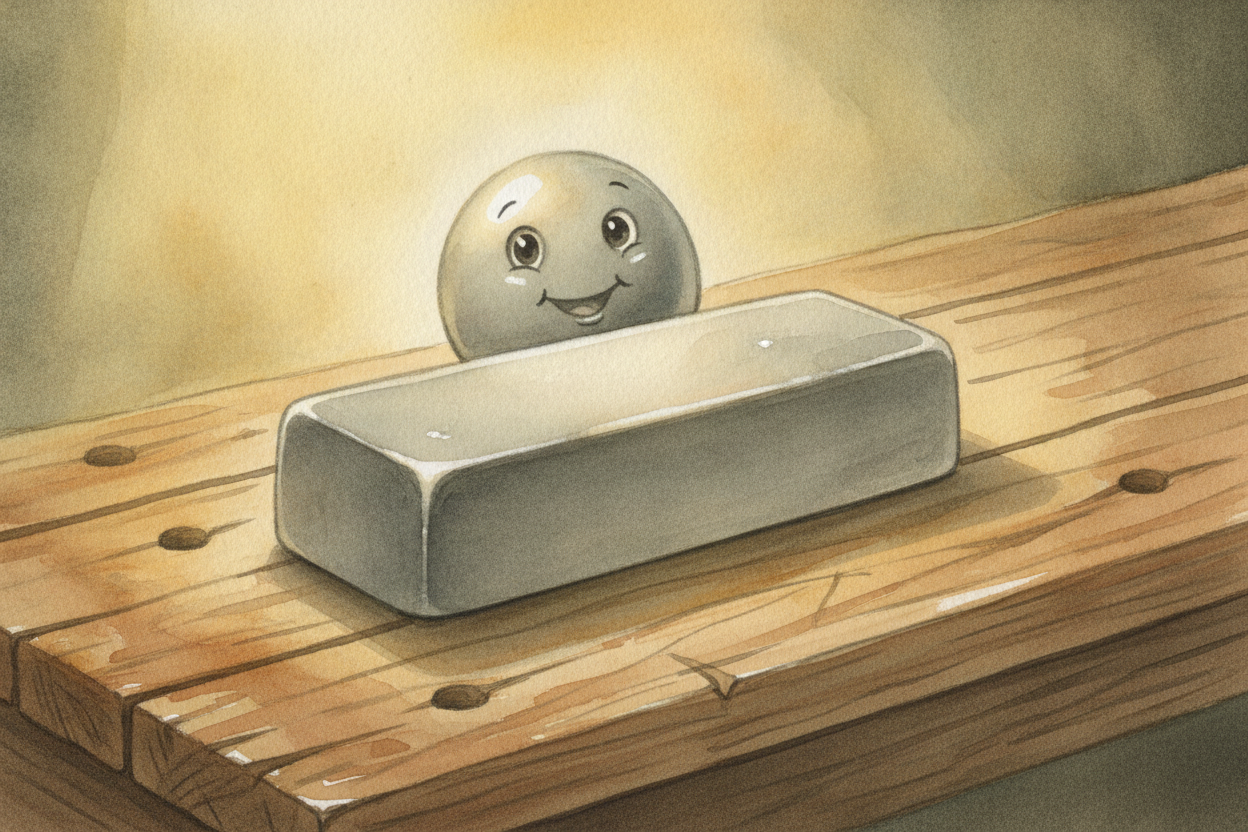 The metal in question is almost always ++iron++ — or ++steel++, which is mostly iron with a little extra mixed in. Gold 