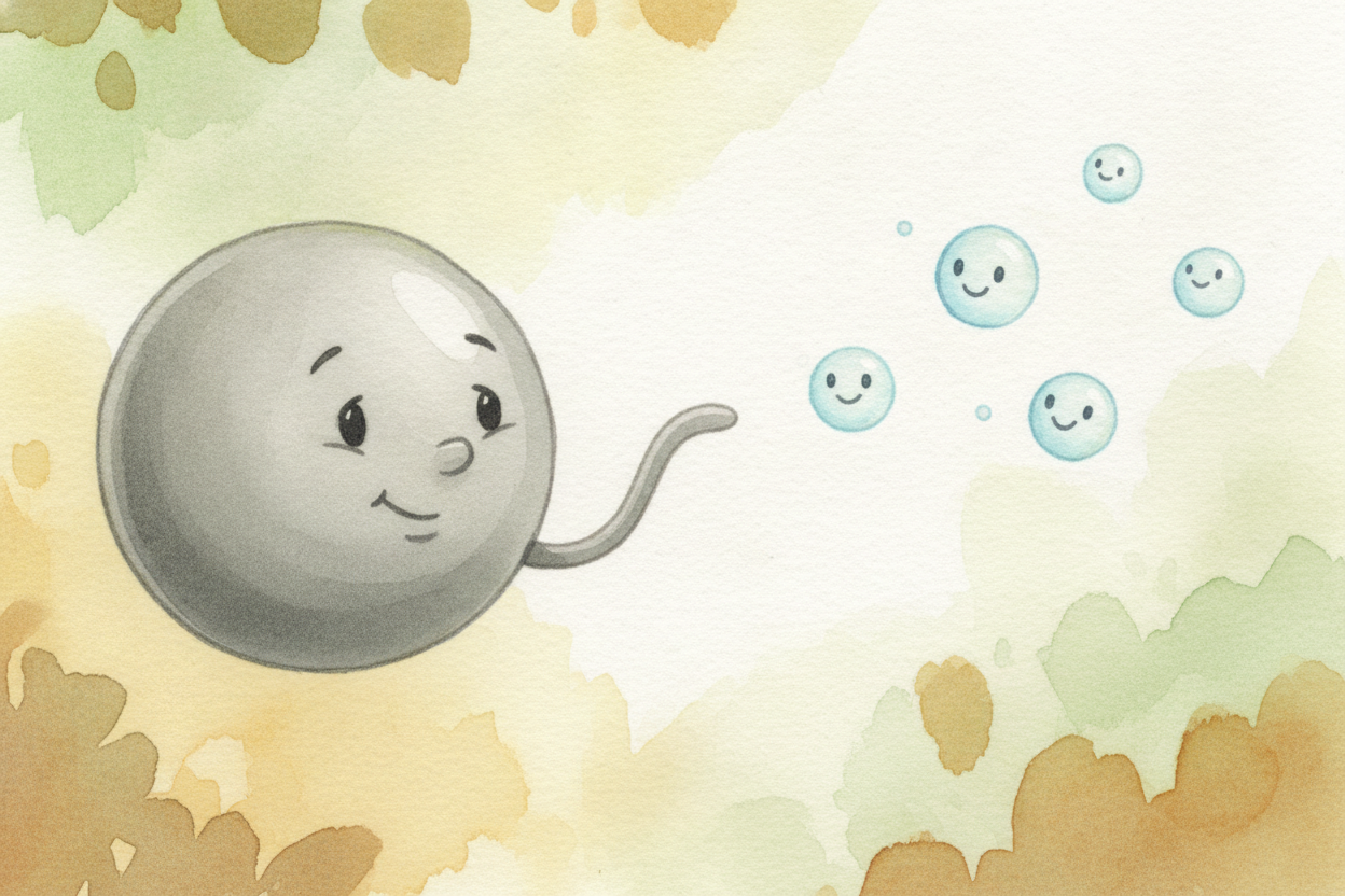 Iron **secretly wants to grab onto oxygen**, the *invisible gas floating all around us* in the air. Left alone, iron and