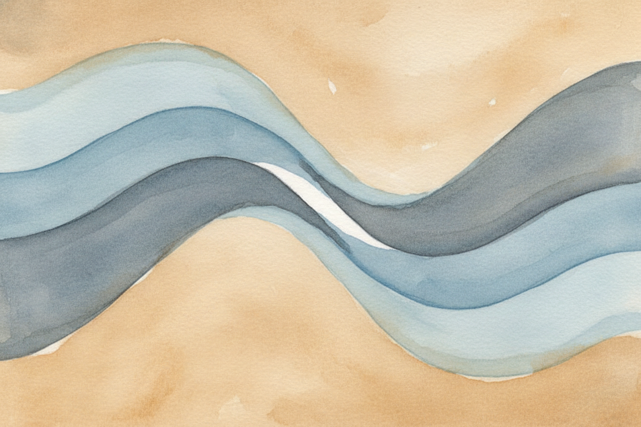 A minor third is **just one key different** — C to E-flat instead of E — but now the *waves miss each other slightly mor