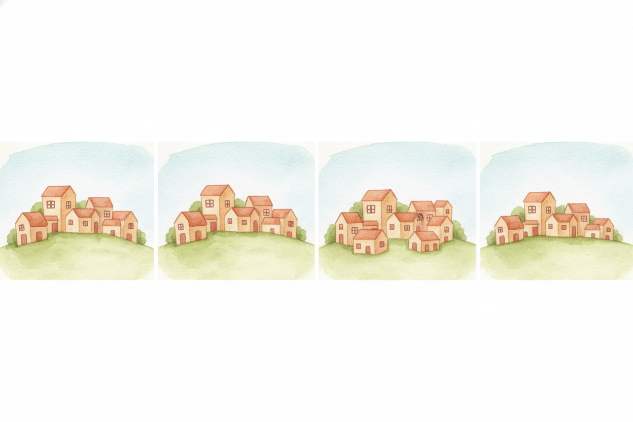 ~~Here's why.~~ Imagine a town that starts with 100 people. To get a leading digit of 2, it has to **double** — reach 20