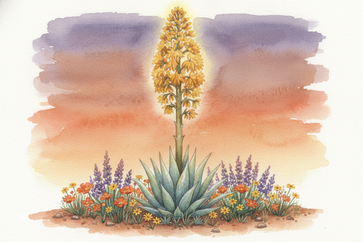 Most plants bloom year after year, making flowers every spring like clockwork. ~~But some plants~~ — bamboo, century pla