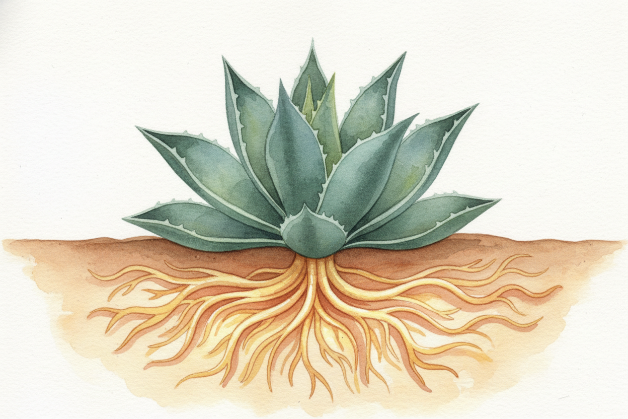 ~~But some plants make a wild gamble.~~ They spend years — **sometimes decades** — saving every drop of energy. _No flow