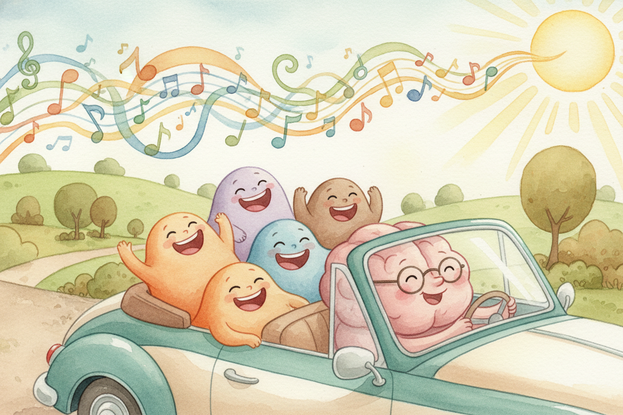 Emotions make earworms stickier, too. If you heard a song during a great moment — your birthday party, a road trip with 