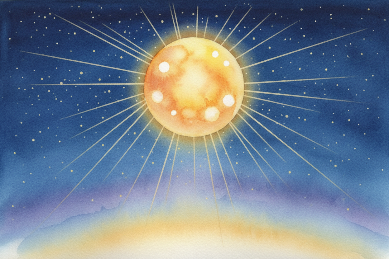 ~~Planets, though?~~ **They barely twinkle at all**. They're close enough to Earth that they look like *tiny discs in th
