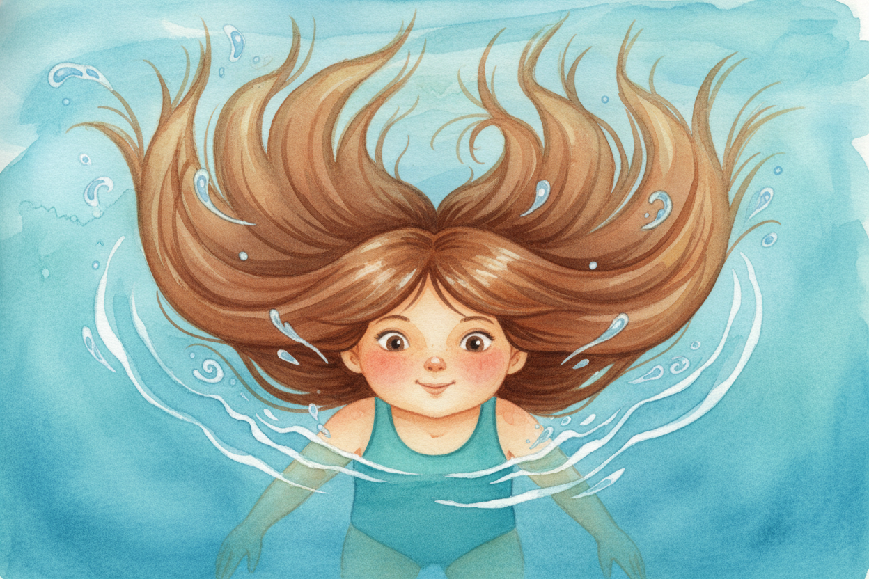~~Let's start with the cap.~~ When you swim, you're pushing yourself through water — and *water pushes back*. It's calle