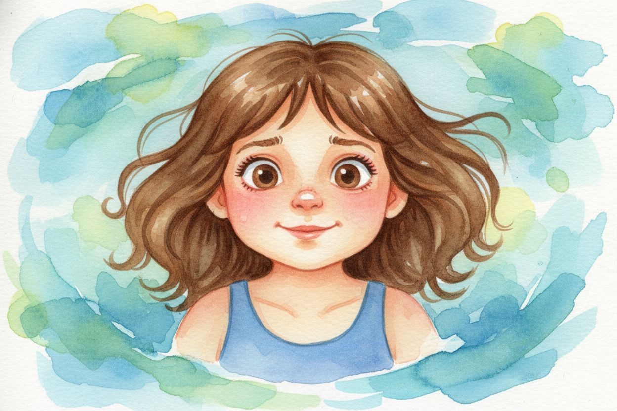 Now, goggles. Open your eyes underwater without them and — ~~ouch!~~ **That stinging feeling?** It's chlorine again, irr