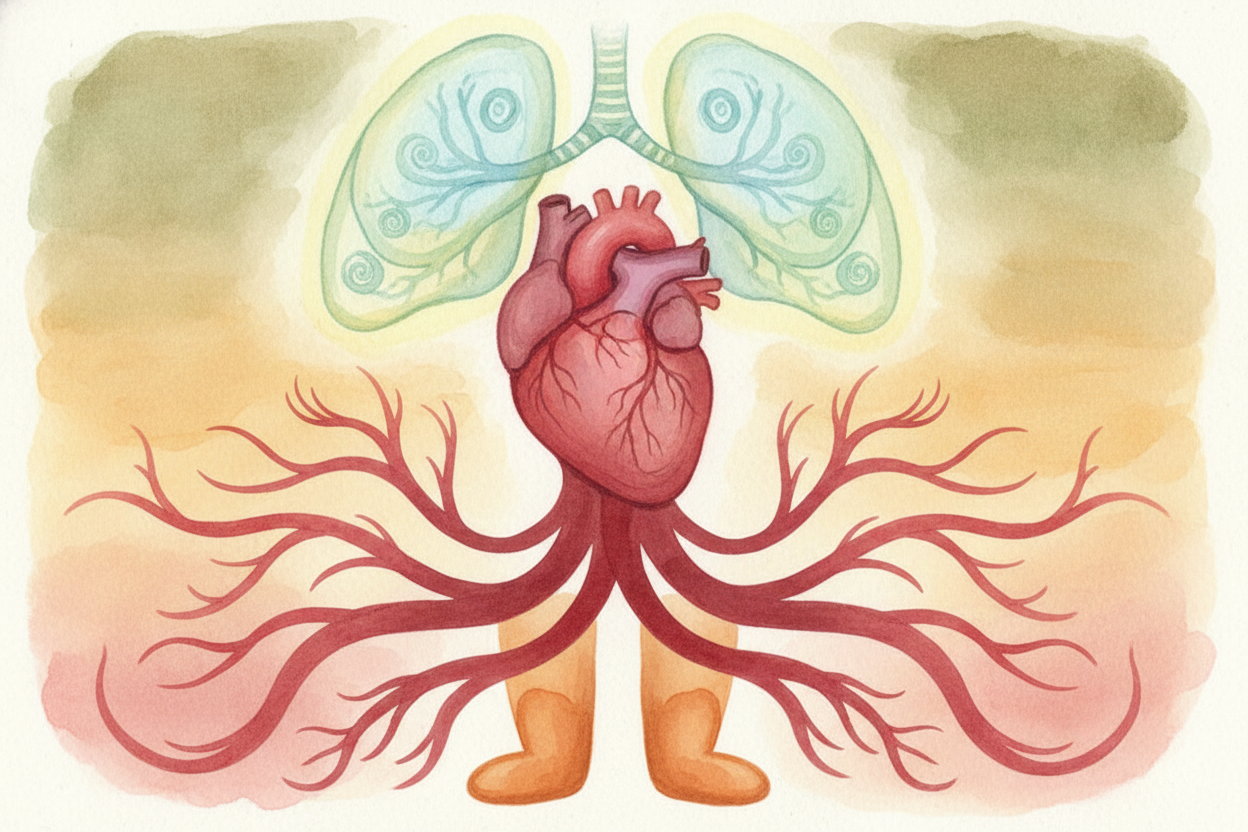 ~~Your brain flips the switch.~~ It tells your lungs to pump faster and your heart to beat harder, shoving **oxygen-rich