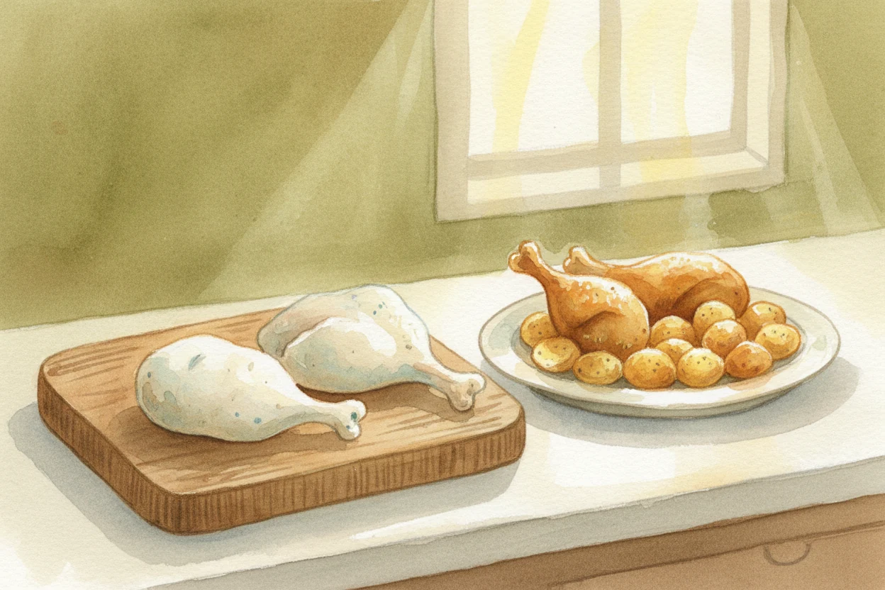 Why do we cook food?