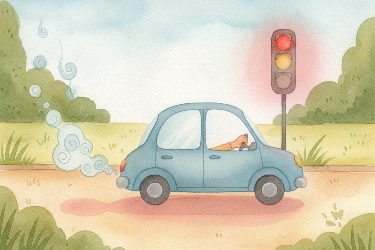 ~~Think of your brain like a car idling at a red light.~~ If you turn the engine completely off (_full shutdown, staring