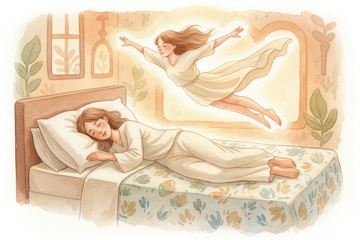 ~~The really wild part?~~ Your brain paralyzes most of your muscles during ++REM sleep++ so you don't actually act out y