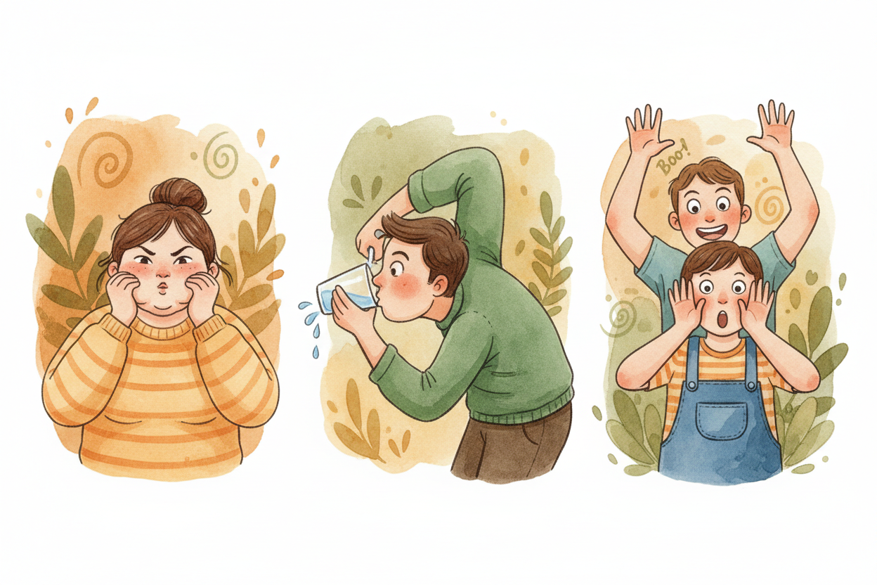 Most hiccups vanish on their own after a few minutes, *once your diaphragm calms down and remembers how to behave*. But 