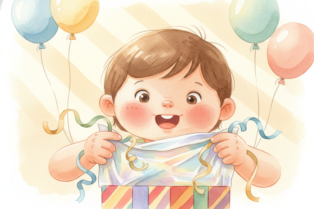 당신은 **반짝이는 포장지를** 벗겨요. 그러면 그 안에는 *새 책*, _부드러운 스웨터_, **갖고 싶었던 장난감이** 들어 있지요. 왜 사람들은 생일이나 명절, 축하하는 날에 물건을 포장해서 건네줄까요? 선물을 