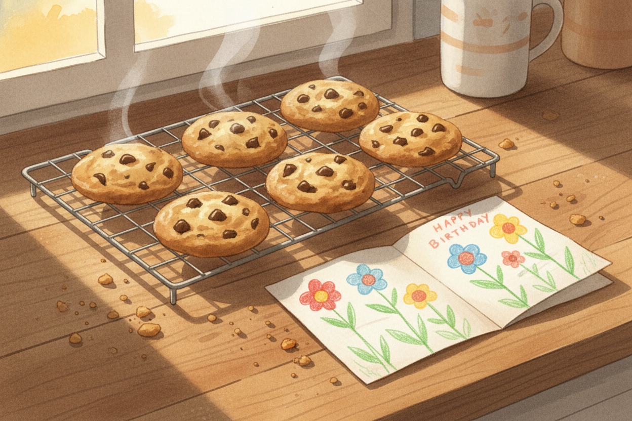 ~~그래서~~ *손수 만든 선물*은 비싼 선물보다 **더 특별하게** 느껴질 수 있어요. 그림 한 장, 쿠키 한 접시, 사진 앨범 하나. 이런 것들에는 시간과 손길, 창의력이 담겨 있어요. 누군가가 자기 삶의 한 조