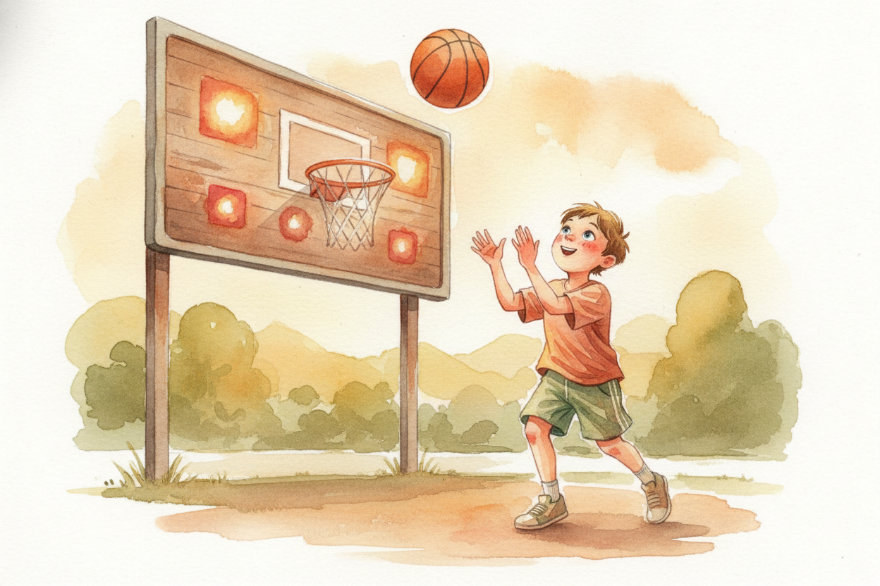 The score is a promise: "~~We'll know who did better.~~" **That promise changes how you play**. You try harder. You pay 