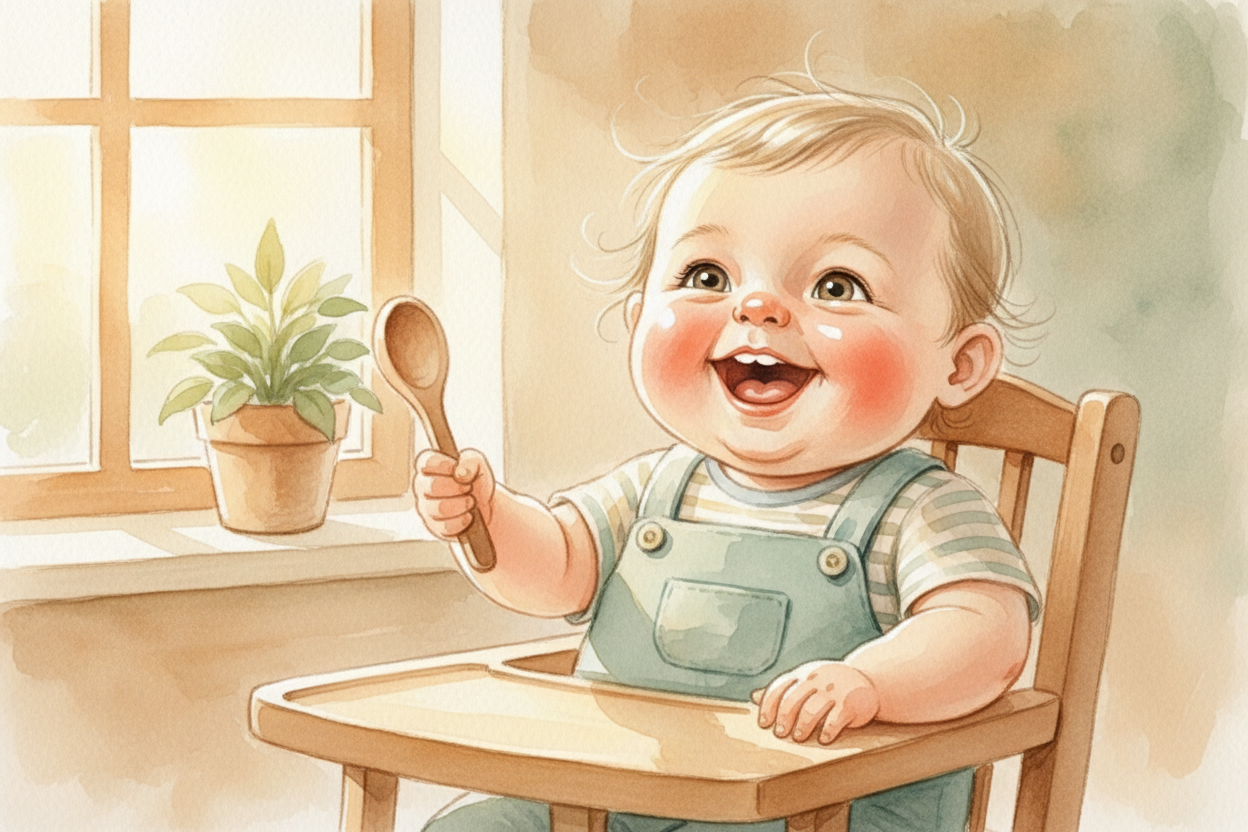 태어날 때, 턱은 아주 작아요. **호두만 한 크기지요.** 젖니는 그 작은 턱에 꼭 맞을 만큼 작아요. 우리는 *젖니 스무 개*를 갖게 되는데, **몸이 자라는 동안** 부드러운 음식을 씹기에 *딱 충분해요.*