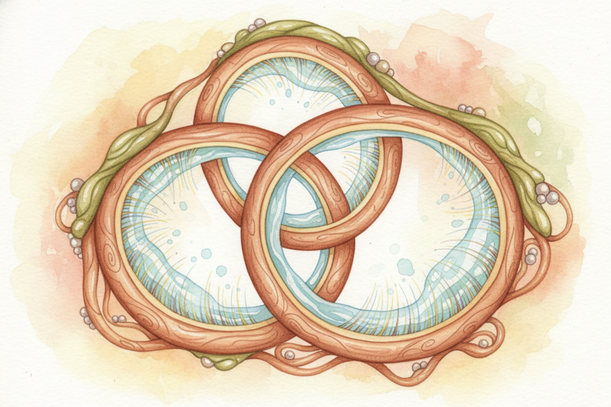 **Helper number three:** your inner ears. _Deep inside each ear_, you've got loops filled with liquid and tiny hairs. Wh