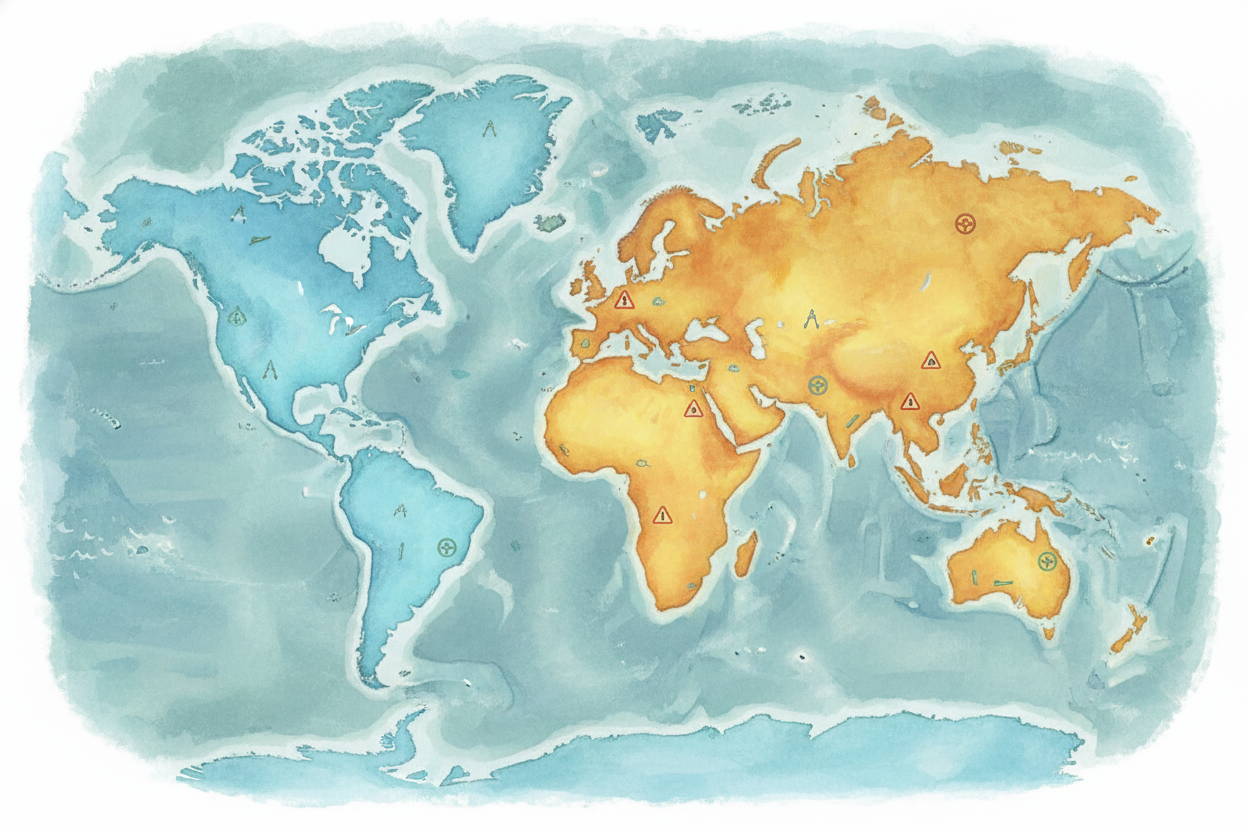 This "++metric system++" spread across Europe, then to Asia, Africa, and South America. It was elegant: **converting was