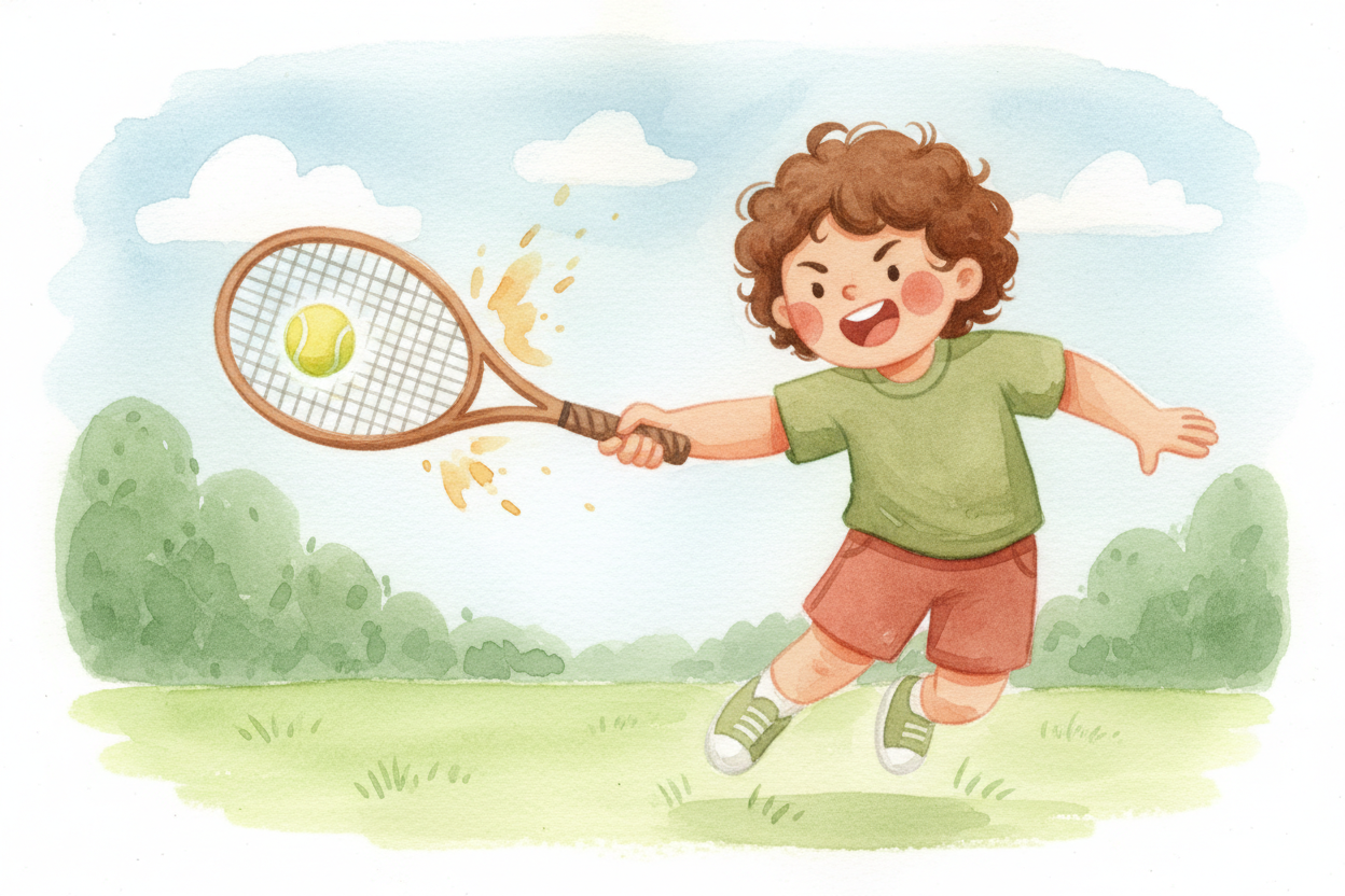 Some people play to compete, some to stay healthy, some just because it's ****fun**** to send a ball exactly where you m