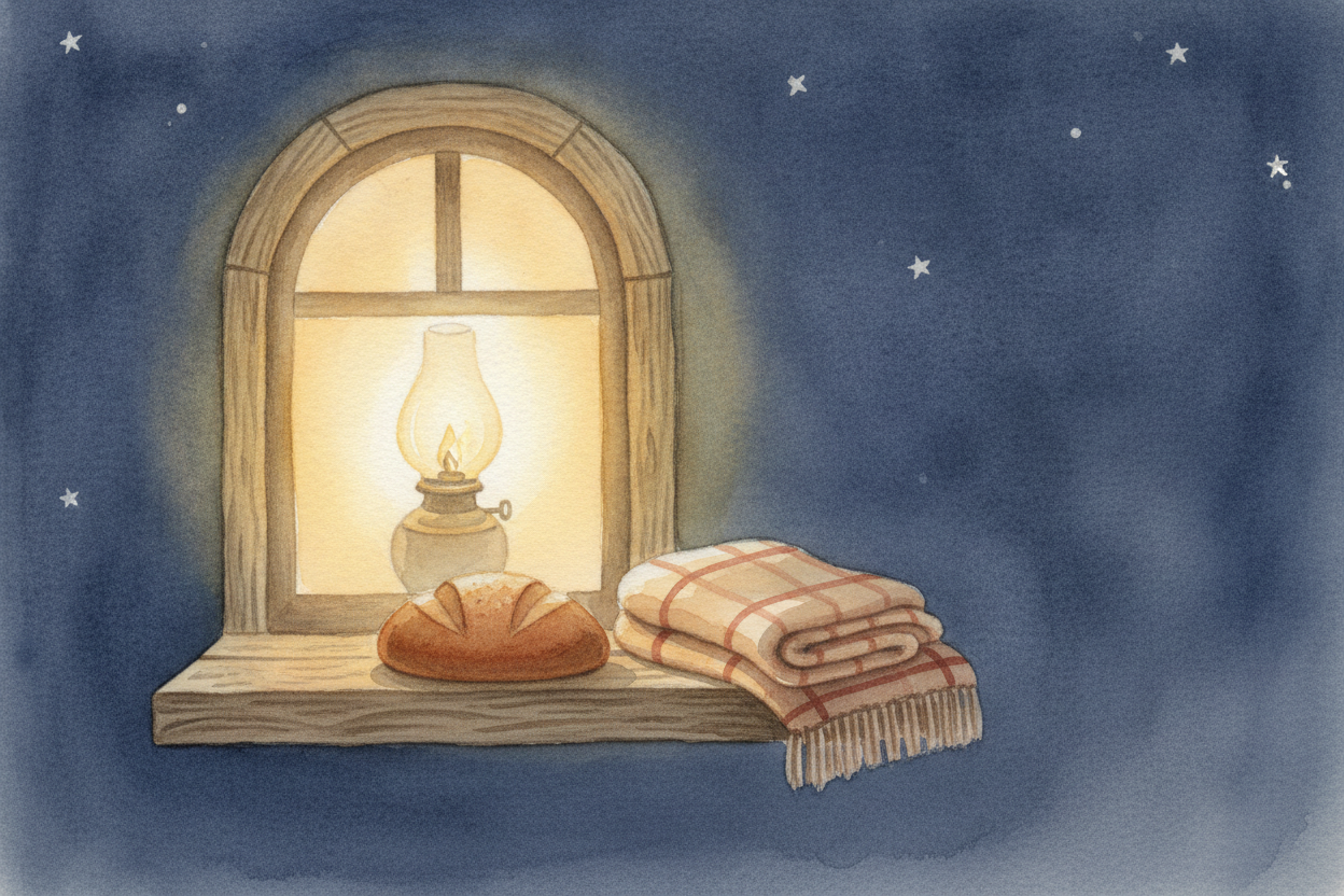 And there is **light inside the darkness**, too. ~~Some people hid their neighbors.~~ Some shared their food, or carried