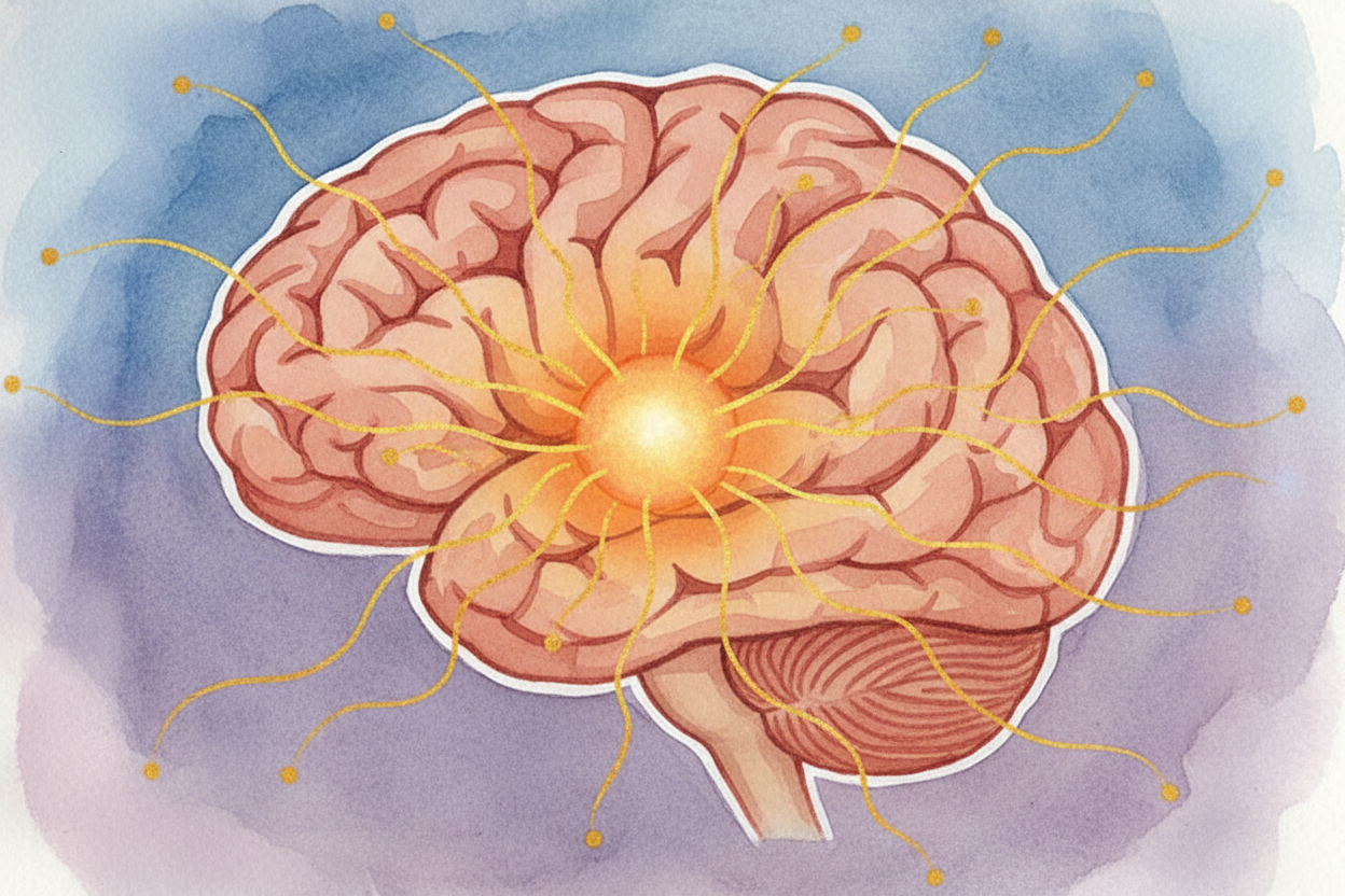 That alarm goes straight to your brain's control center — the ++hypothalamus++. Think of it as **your body's thermostat*