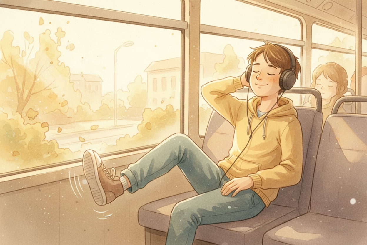 Your foot starts bouncing. Your head starts nodding. A song is playing, and suddenly your whole body wants to move. ~~Wh