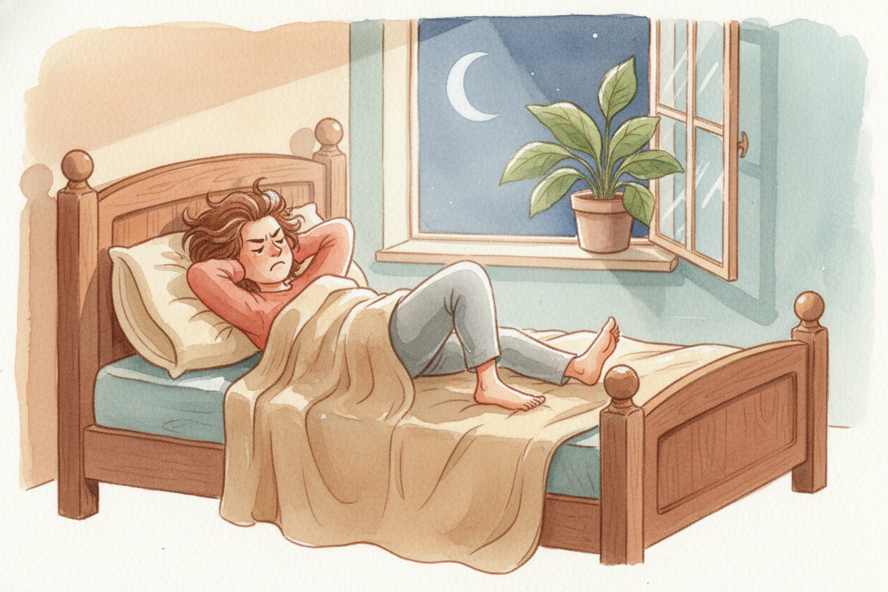 You're lying in bed on a ~~hot summer night~~. The sheets feel warm. Your pillow is warm. Even the air is warm. And some