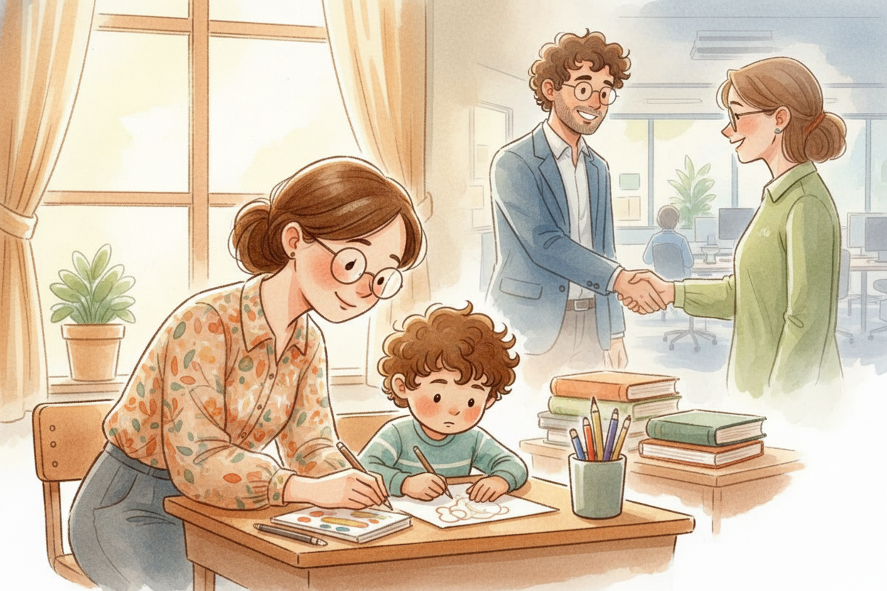 Culture layers on top. If someone's face reminds you of a beloved teacher, a favorite cousin, or even a character from a