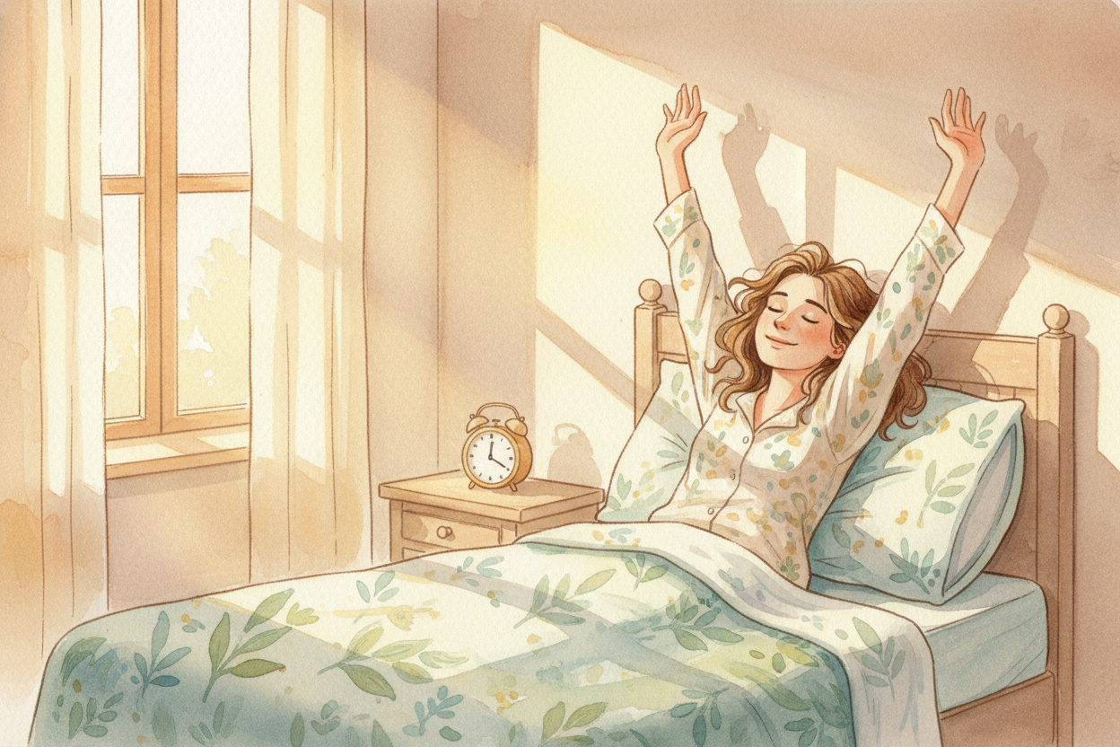 ~~Of course~~, this only works if you keep a regular schedule. Sleep at random times, and your brain loses the pattern —