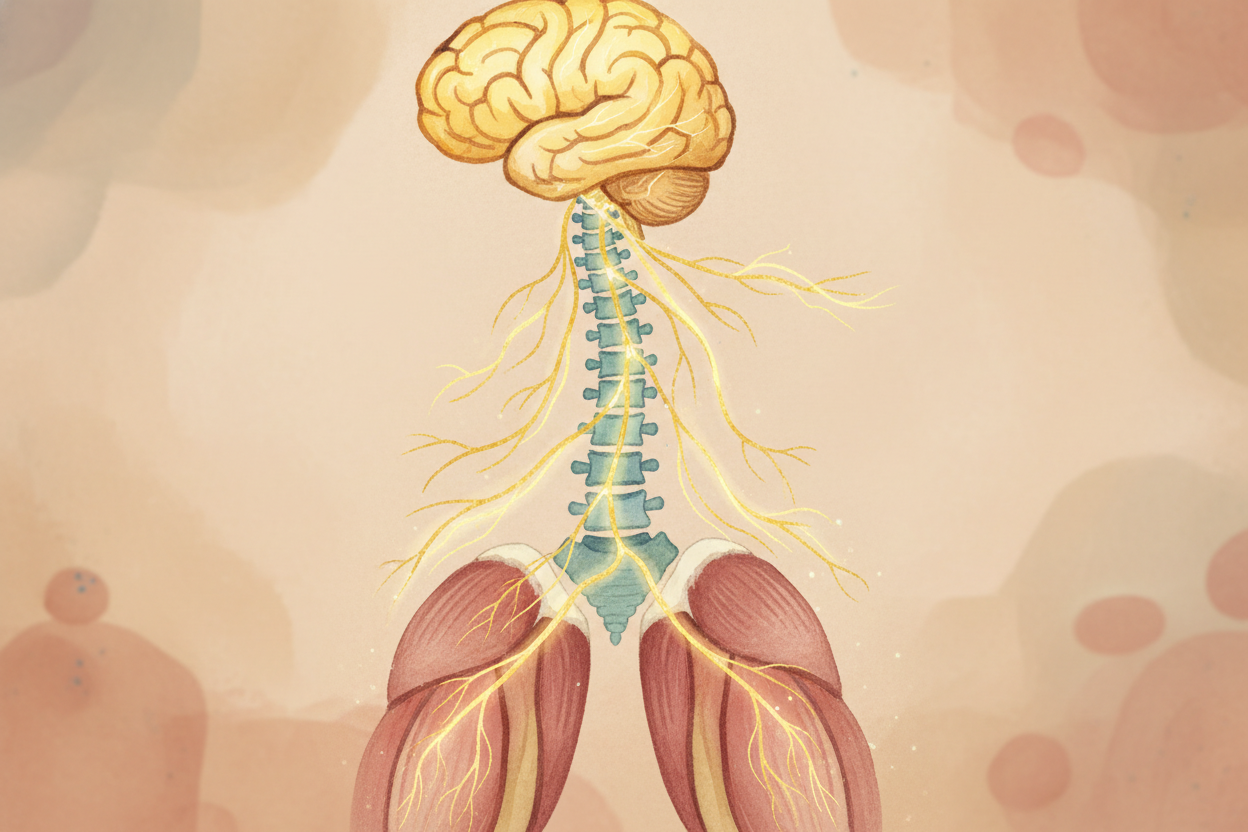 Your nervous system needs the warm-up, too. Think of your brain and muscles as **a band that hasn't played together in h