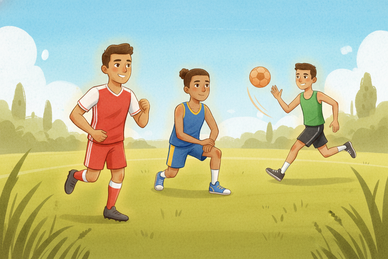 So ~~when your coach blows the whistle~~ and makes you jog before the fun starts, you're not wasting time. You're turnin
