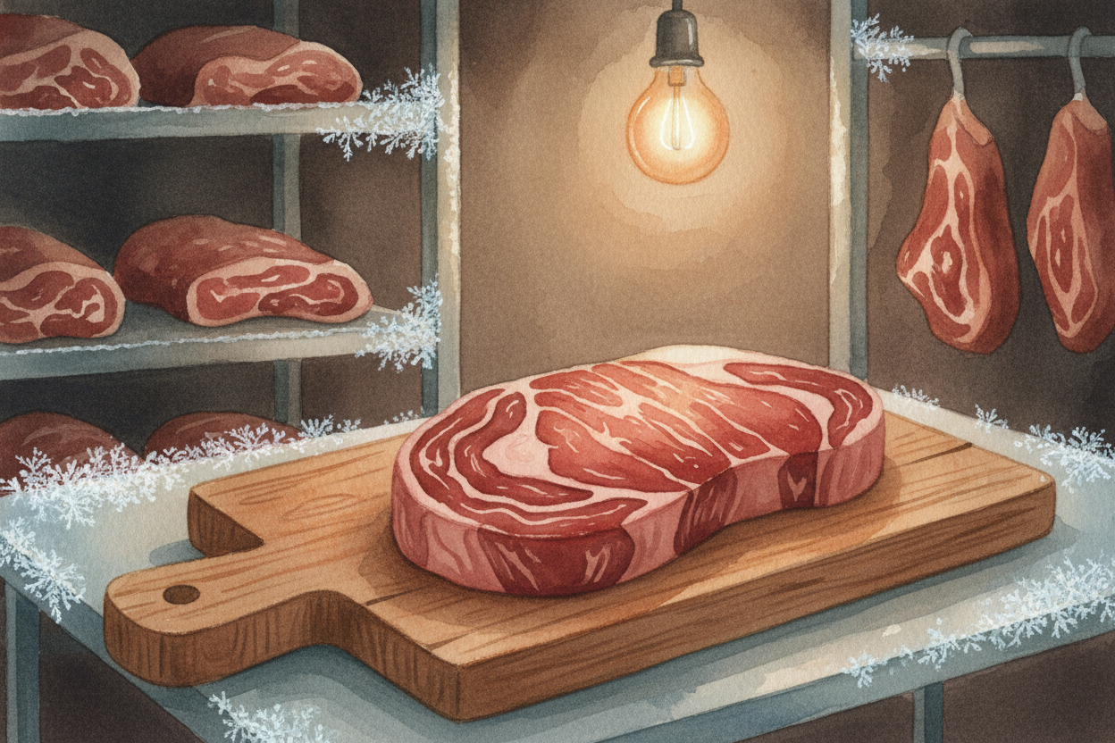 You bite into a steak that's been aged for weeks, and it practically melts. ~~But wait~~ — shouldn't meat get tougher as