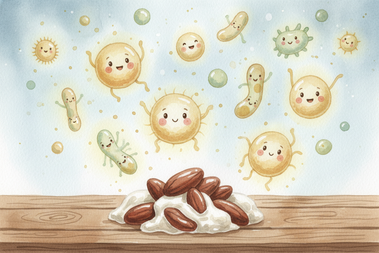 ~~Here's the secret:~~ **chocolate flavor doesn't exist yet** inside that raw seed. It has to be built, step by step, st