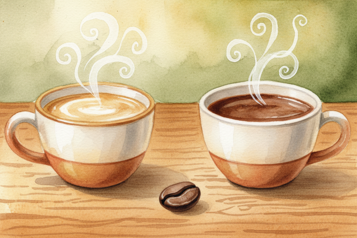 You take a sip of light roast coffee — *bright, fruity, almost like tea*. Then you try a dark roast — **bold, smoky, bit