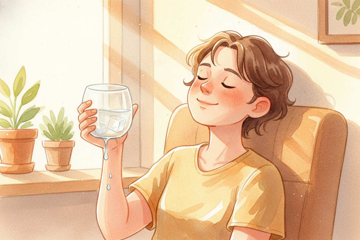 ~~So the next time~~ you reach for that icy glass, remember: you're not just drinking water. You're activating **ancient