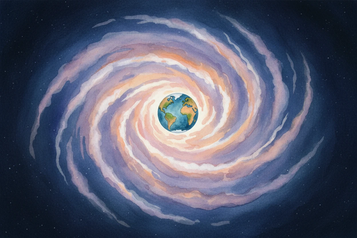 Why does Earth spin?