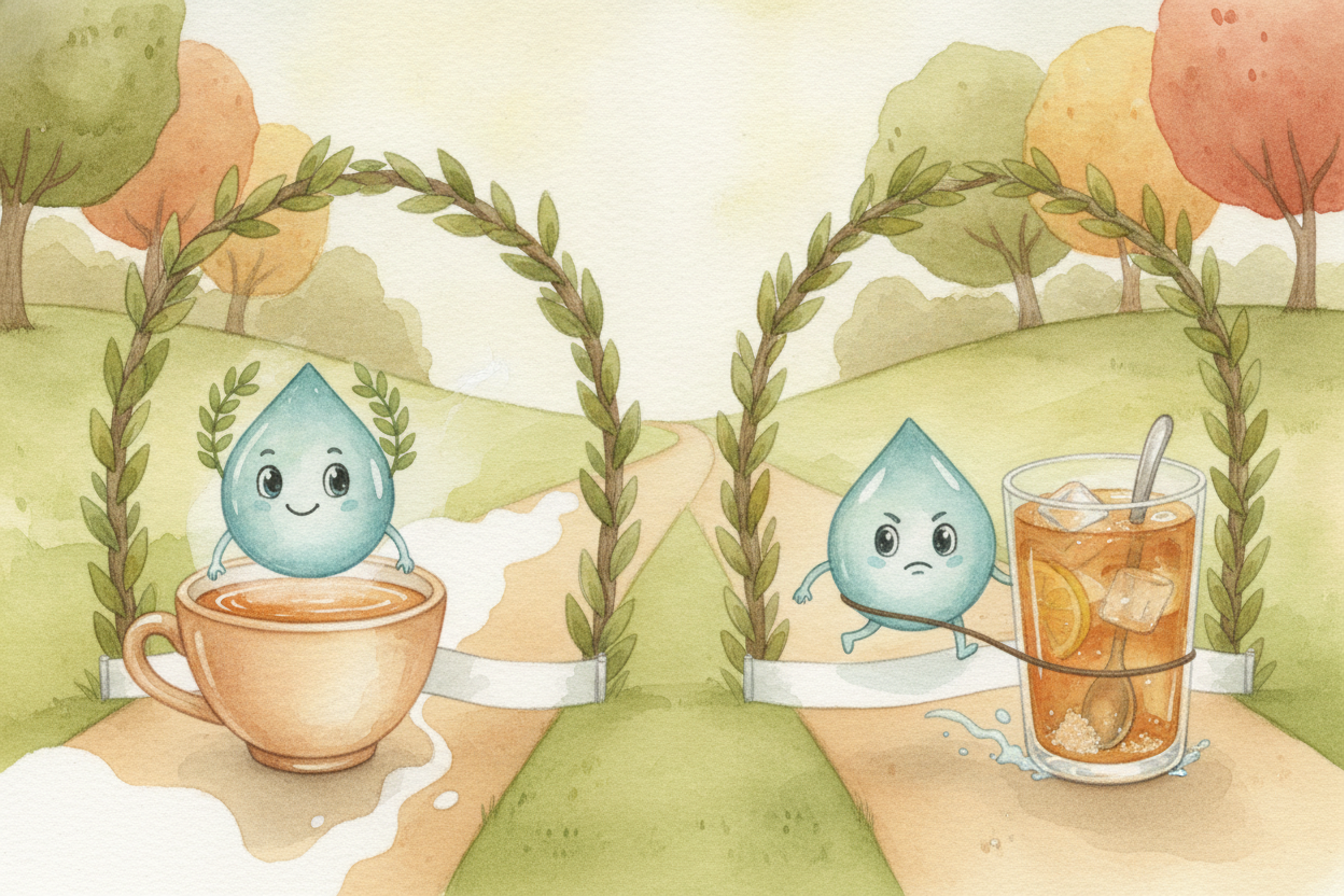 ~~So that's the whole secret.~~ Hotter water dissolves many things faster because its particles move faster and **bump h