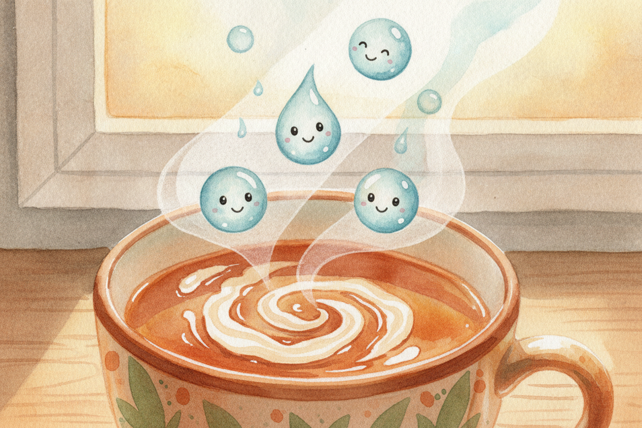 So next time your sugar vanishes into hot tea ~~like a magic trick~~, you'll know the truth. **There's no magic** — just