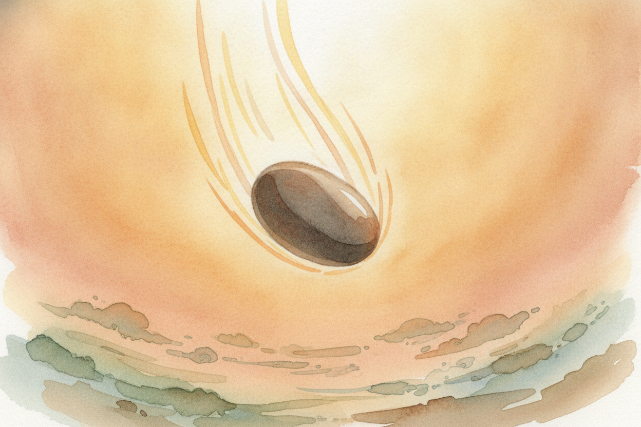 When you fall, you build up something called ++motion energy++ — the energy of moving fast. **Gravity has been quietly s