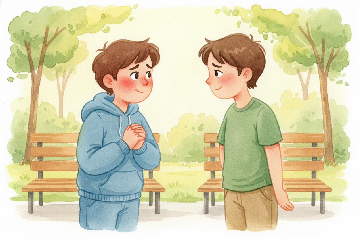 Some researchers believe blushing evolved as a **silent apology signal**. Your red face announces, "*I know I messed up,