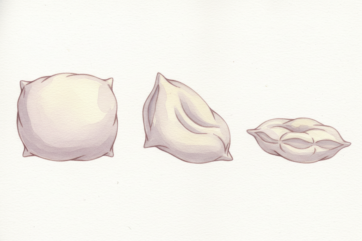 There's something else happening, too: you're losing the padding. Between those collagen-and-elastin fibers is a layer o