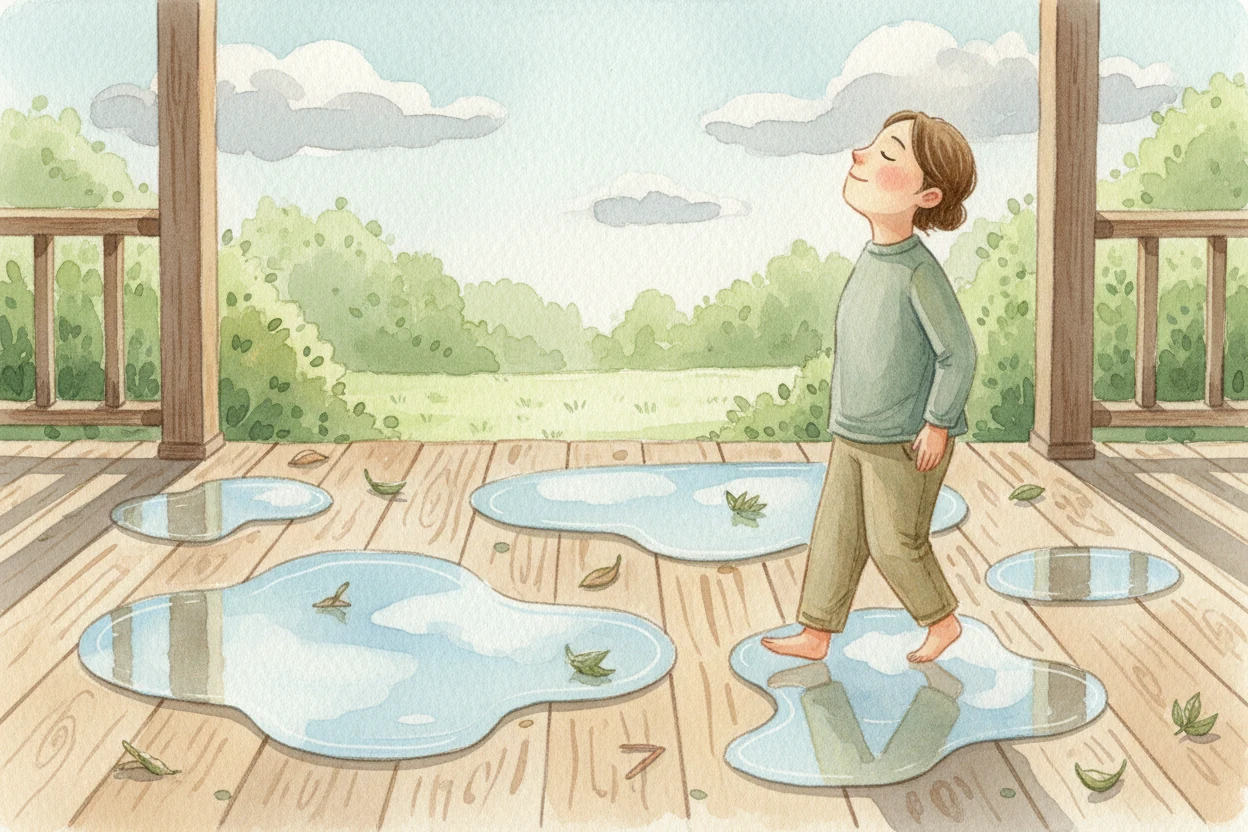 Why does the air smell different after rain?