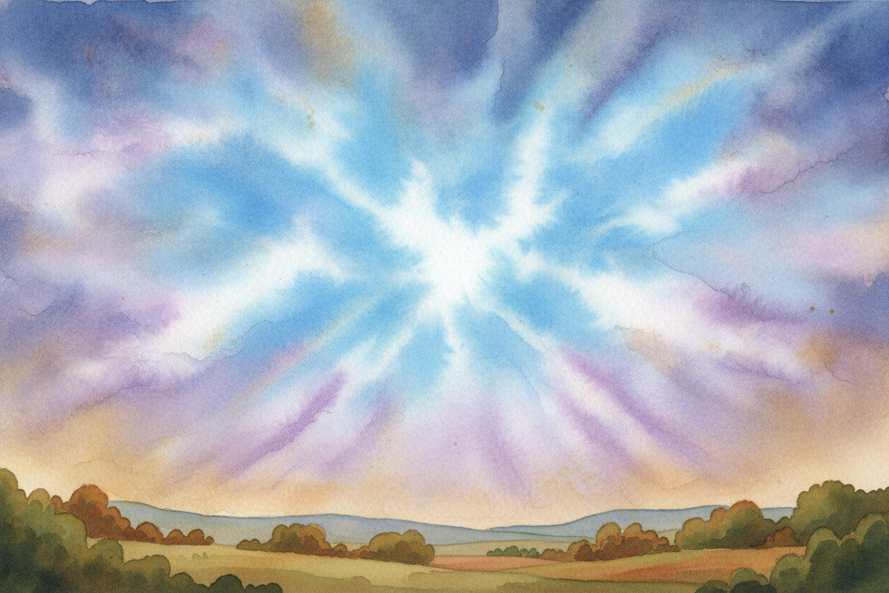 ~~You might wonder —~~ violet waves are **even shorter and jigglier**, so shouldn't the sky be violet? A little of it is