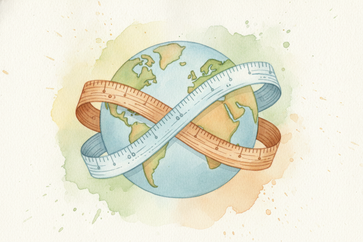 ~~Here's a strange truth~~ about our tidy planet: it **can't agree on how long a foot is**. Some places measure in meter