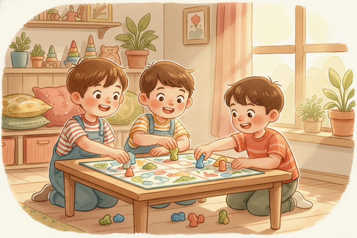 ~~But when you're having fun~~ — building, playing, solving, laughing — your brain is **completely absorbed** in the act