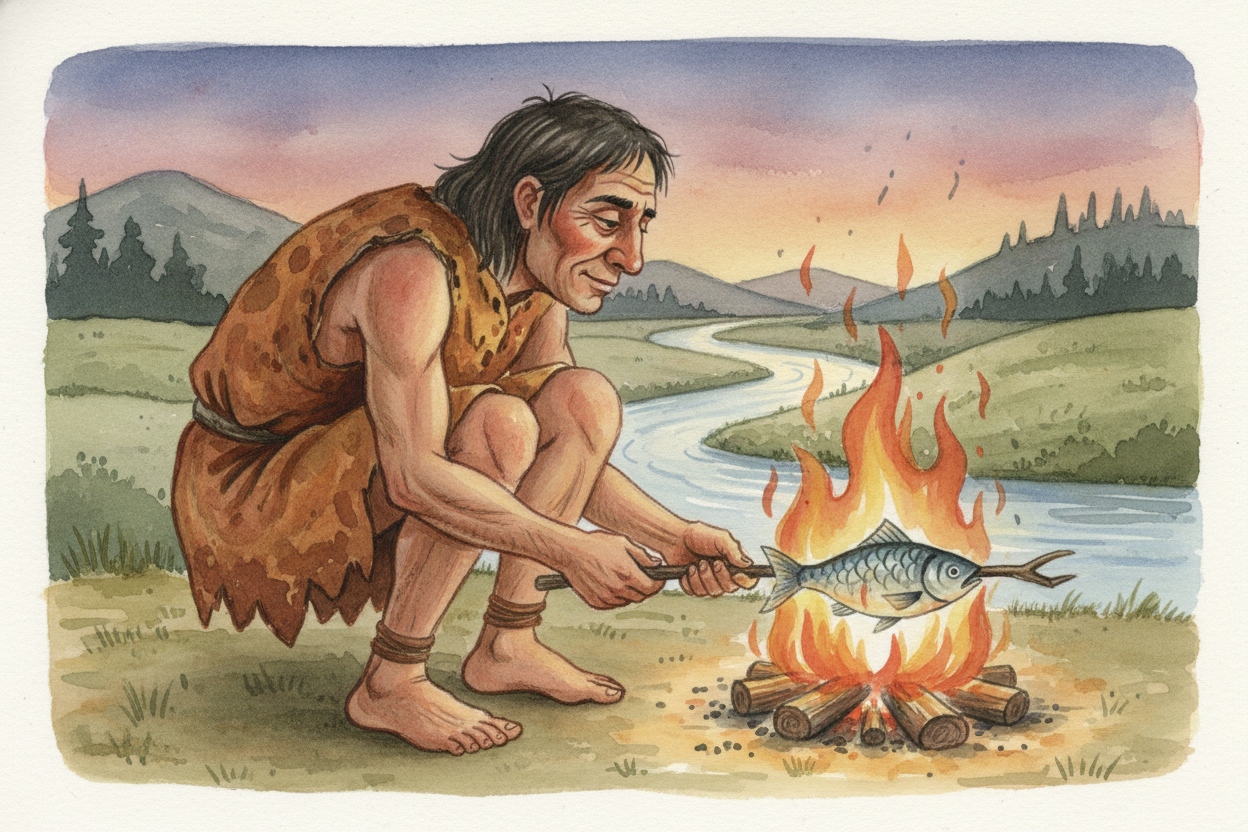 Why does your brain care so much about protein? Because for most of human history, *protein was hard to find*. Our ances