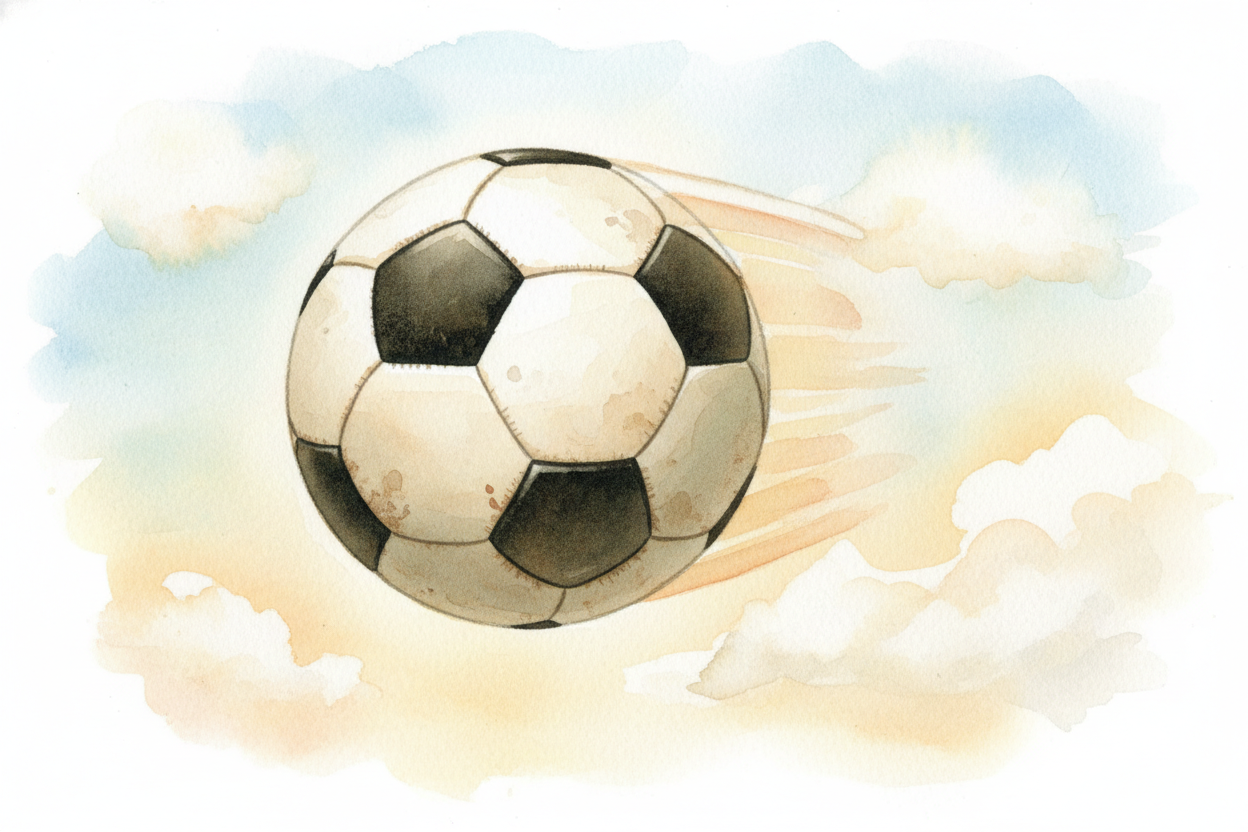 The patches do something else, too: they help the ball hold its shape ~~when you kick it hard~~. Each seam acts like a *