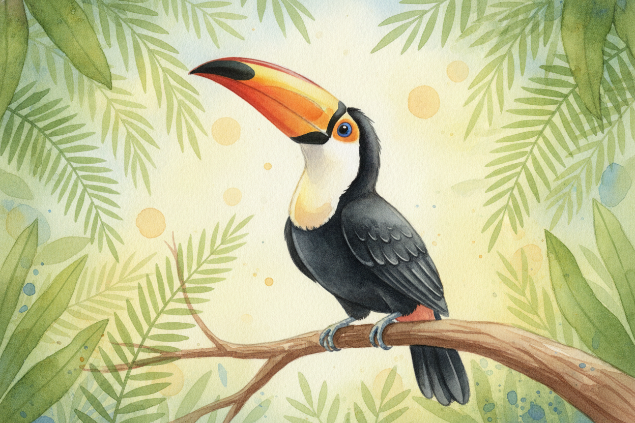 The next time you spot that ~~ridiculous banana-face~~ balanced on a branch, give the toucan a nod. It isn't lugging aro