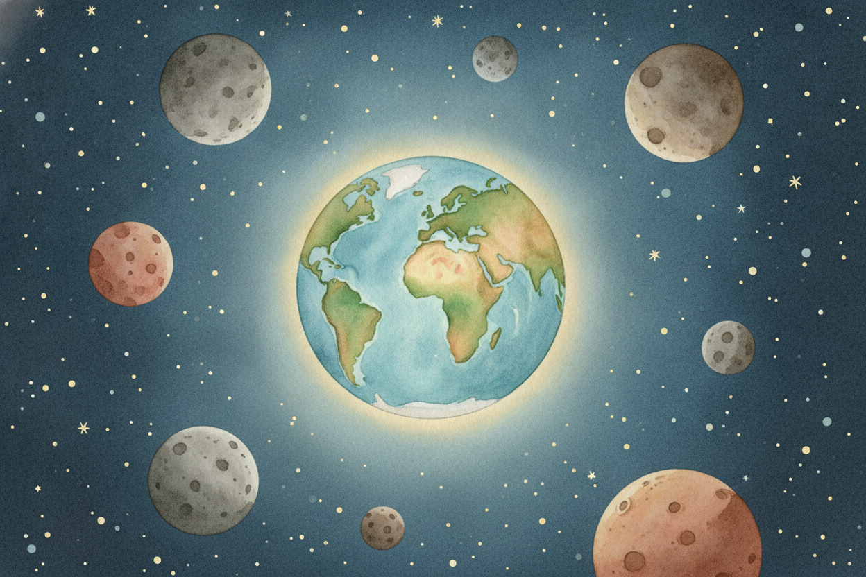 Look up at the night sky, and you'll see thousands of worlds — yet so far, every single one of them is empty. No birds, 