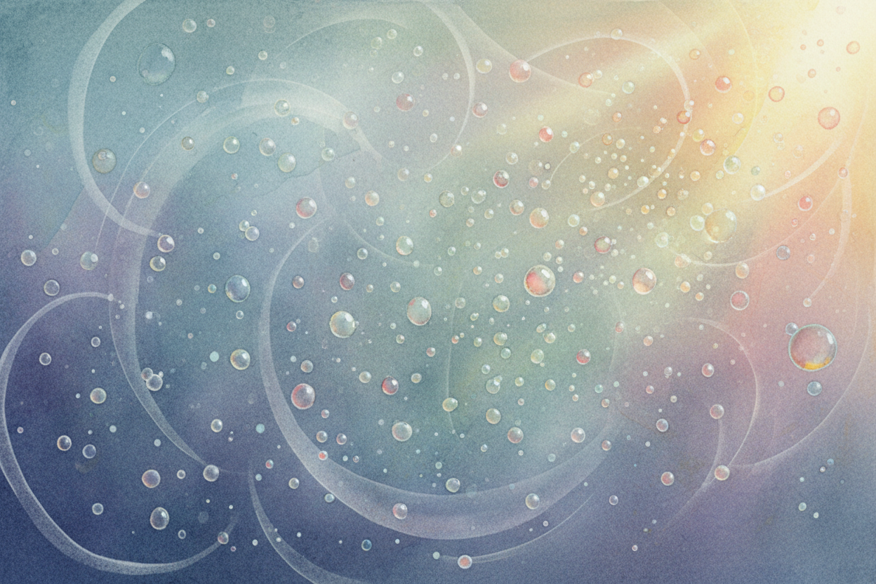 Now, **you'd think** cold air would sink and warm air would rise — and you're right! But fog droplets are ~~TINY and inc